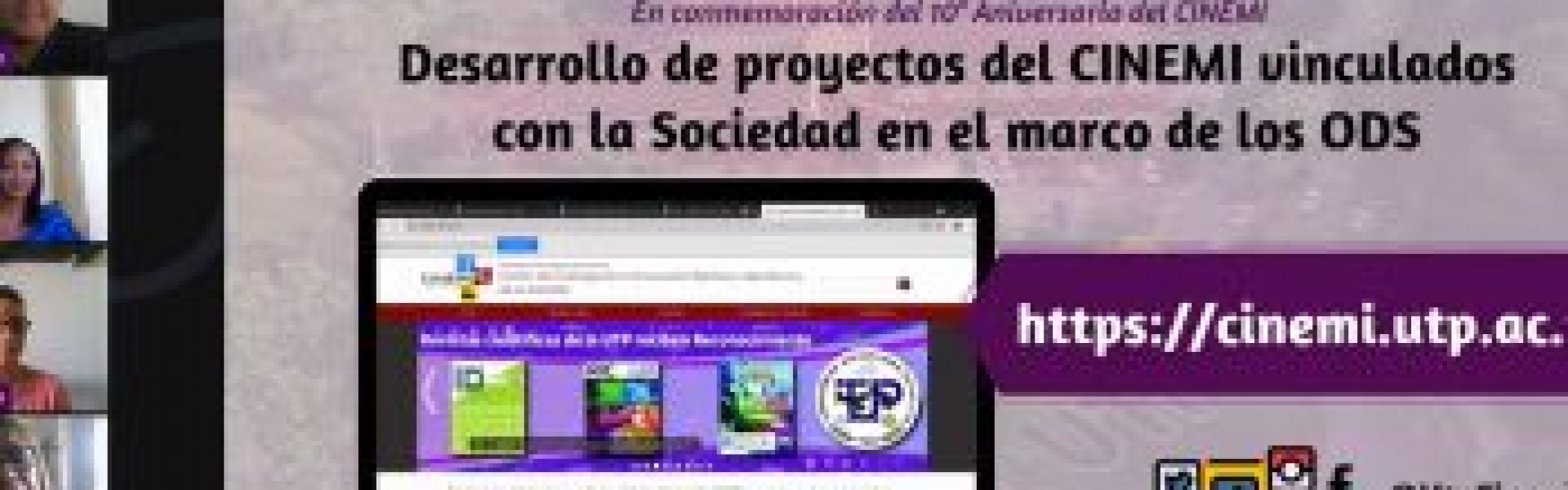 Realizan webinar sobre Desarrollo de Proyectos del CINEMI